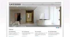 Desktop Screenshot of lkedesign.dk